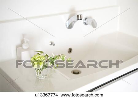 Picture - Bathroom Sink. Fotosearch