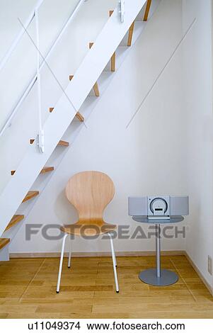 Picture - Chair and radio. Fotosearch