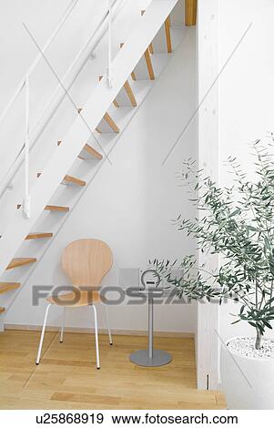 Stock Photo - Chair and radio. Fotosearch