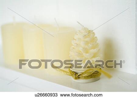 Christmas candles View Large Photo Image Stock Image - Christmas candles. Fotosearch