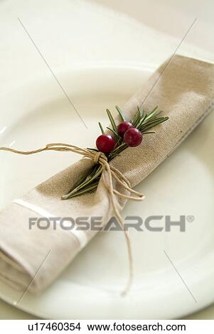 Picture - Place setting. Fotosearch