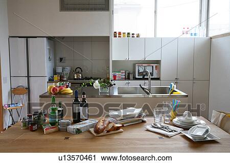 Stock Image - Kitchen. Fotosearch