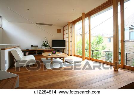 Living Room View Large Photo Image Picture - Living Room. Fotosearch