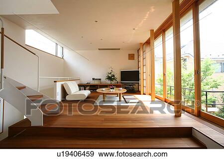 Living Room View Large Photo Image Stock Photo - Living Room. Fotosearch