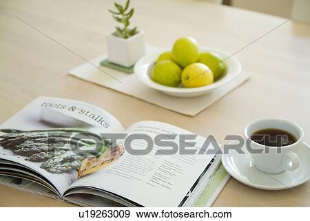 Coffee and lemons on table View Large Photo Image Stock Photo - Coffee and lemons on table. Fotosearch