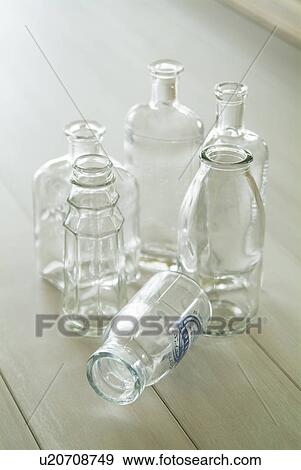Empty bottles View Large Photo Image Stock Photo - Empty bottles. Fotosearch