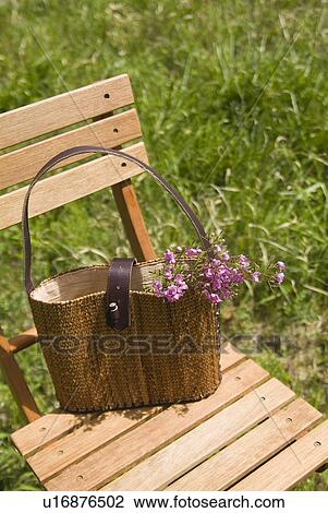Stock Image - Flower in a bag. Fotosearch