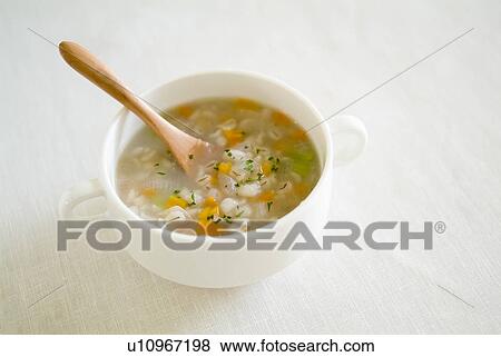 Millet and vegetable soup View Large Photo Image Stock Photo - Millet and vegetable soup. Fotosearch