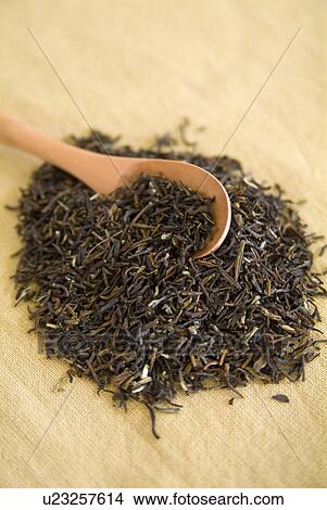 Tea leaves and spoon View Large Photo Image Picture - Tea leaves and spoon. Fotosearch