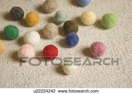 Felt balls View Large Photo Image Stock Image - Felt balls. Fotosearch