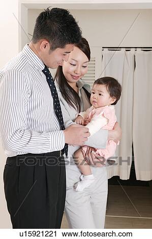 Family with baby View Large Photo Image Stock Image - Family with baby. Fotosearch