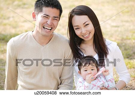 Family with baby View Large Photo Image Stock Photo - Family with baby. Fotosearch