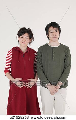 Pregnant couple View Large Photo Image Stock Image - Pregnant couple. Fotosearch