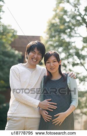 Pregnant couple View Large Photo Image Stock Photography - Pregnant couple. Fotosearch