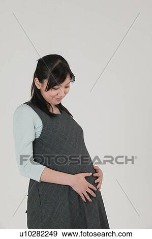 Pregnant woman View Large Photo Image Stock Photo - Pregnant woman. Fotosearch