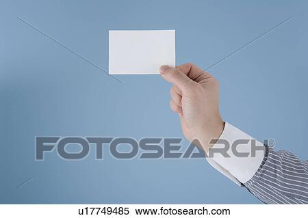 Hand holding card View Large Photo Image Stock Photography - Hand holding card. Fotosearch