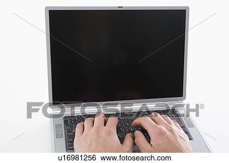 Man's hand using computer View Large Photo Image Stock Photograph - Man's hand using computer. Fotosearch