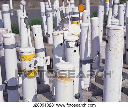 White metallic pipes View Large Photo Image Stock Photo - White metallic pipes. Fotosearch