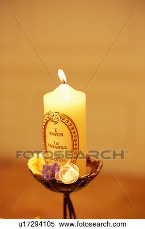 Stock Photography - Candle. Fotosearch