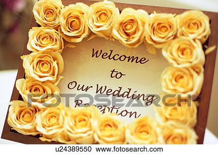Stock Image - Welcome Sign. Fotosearch