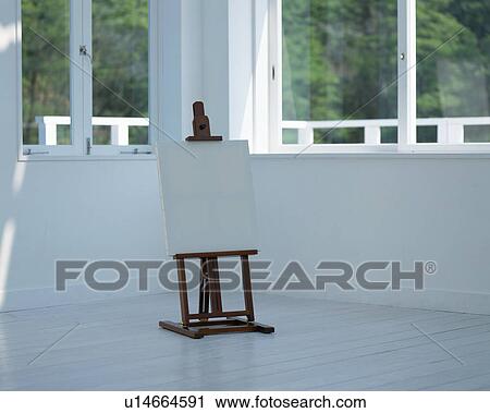 A blank white canvas View Large Photo Image Stock Image - A blank white canvas. Fotosearch