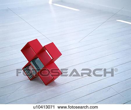 Red colored rack placed on hardwood floor View Large Photo Image Stock Image - Red colored rack placed on hardwood floor. Fotosearch