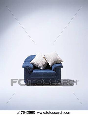 Sofa and two cushions View Large Photo Image Stock Image - Sofa and two cushions. Fotosearch
