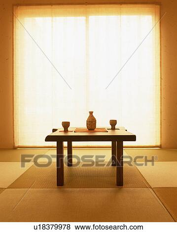 Tatami room View Large Photo Image Stock Photo - Tatami room. Fotosearch