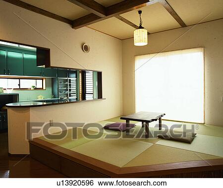 Tatami room View Large Photo Image Stock Photograph - Tatami room. Fotosearch