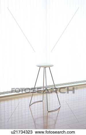A stool in a room View Large Photo Image Stock Image - A stool in a room. Fotosearch