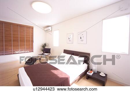 Stock Image - Bedroom. Fotosearch