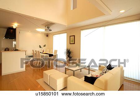 Living Room View Large Photo Image Stock Image - Living Room. Fotosearch