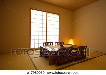 Stock Image - Tatami room. Fotosearch