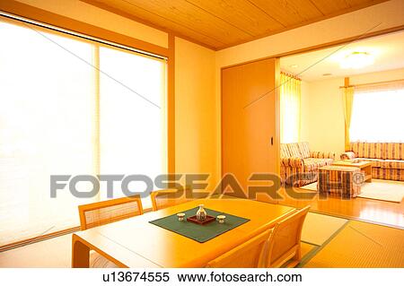 Tatami room View Large Photo Image Stock Photography - Tatami room. Fotosearch
