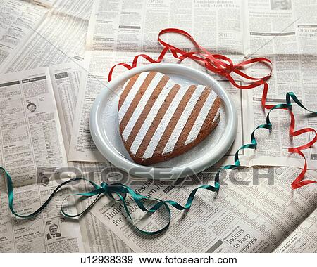 Heart shaped cake View Large Photo Image Stock Photo - Heart shaped cake. Fotosearch