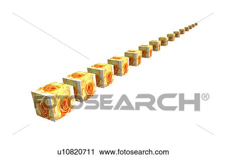 Line up of small gift boxes View Large Photo Image Stock Image - Line up of small gift boxes. Fotosearch