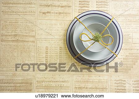 Stock Image - Tableware. Fotosearch