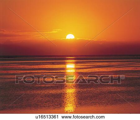 Amazing seascape at sunset in Tahiti View Large Photo Image Stock Image - Amazing seascape at sunset in Tahiti. Fotosearch