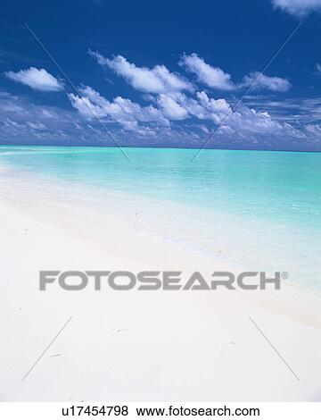 Placid seascape in Maldives View Large Photo Image Stock Photo - Placid seascape in Maldives. Fotosearch