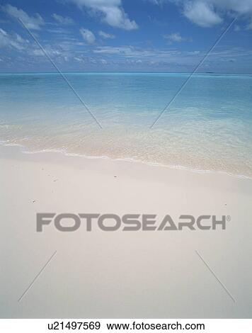 Placid seascape in Maldives View Large Photo Image Stock Photo - Placid seascape in Maldives. Fotosearch
