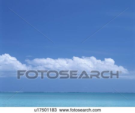 Seascape on a sunny day, Tahiti View Large Photo Image Stock Image - Seascape on a sunny day, Tahiti. Fotosearch