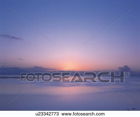 Sunset in Tahiti View Large Photo Image Stock Image - Sunset in Tahiti. Fotosearch