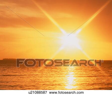 Stock Photo - Sunset. Fotosearch