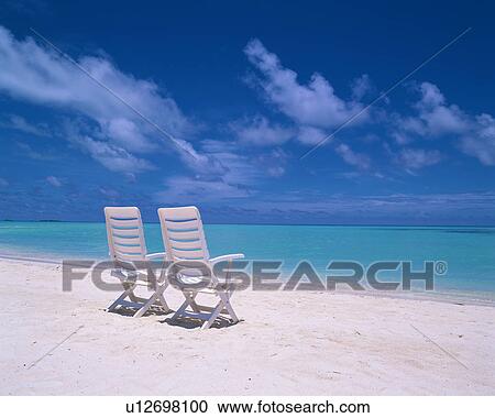 Two chairs in a beach, Maldives View Large Photo Image Stock Image - Two chairs in a beach, Maldives. Fotosearch
