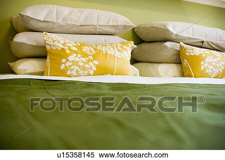 Detail of Bedsheets and Pillows View Large Photo Image Stock Photography - Detail of Bedsheets and Pillows. Fotosearch