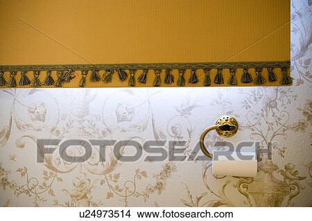Detail of Toilet Paper Roll and Yellow Curtain View Large Photo Image Picture - Detail of Toilet Paper Roll and Yellow Curtain. Fotosearch