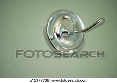 Towel hook View Large Photo Image Stock Photo - Towel hook. Fotosearch