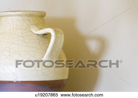 Ceramic Jug and Shadow on Wall View Large Photo Image Stock Photography - Ceramic Jug and Shadow on Wall. Fotosearch