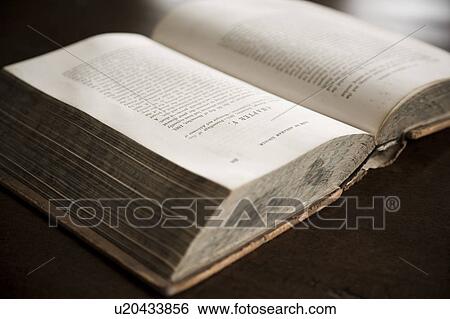 Detail of open book. View Large Photo Image Stock Photograph - Detail of open book.. Fotosearch