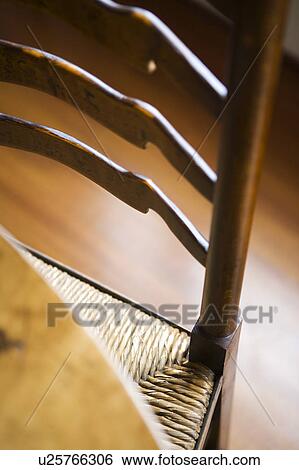 Detail of wood chair. View Large Photo Image Stock Photograph - Detail of wood chair.. Fotosearch